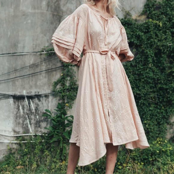 Innika Choo - Dot Midi Smock - Picture 1 of 6